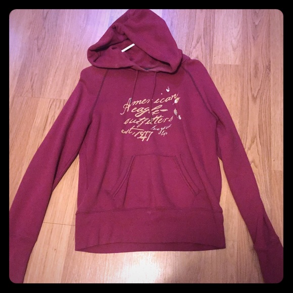 Pink American Eagle hoodie