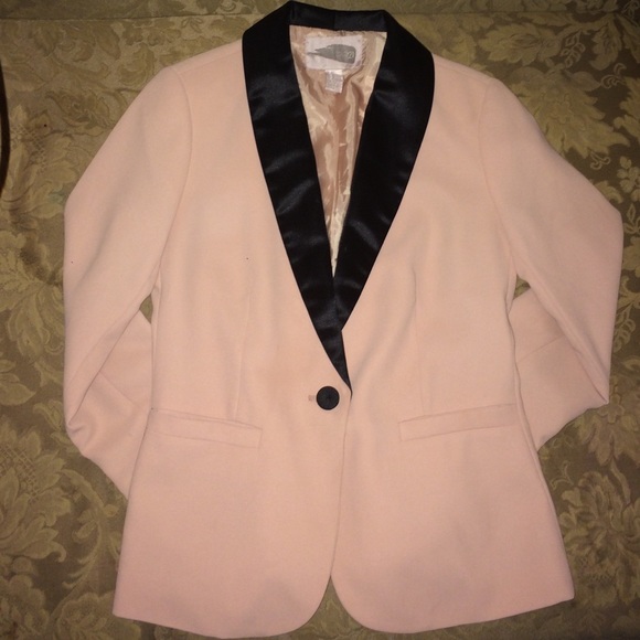 Peach blazer