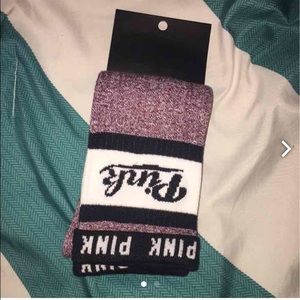 Victoria Secret PINK knee socks (only one pair)