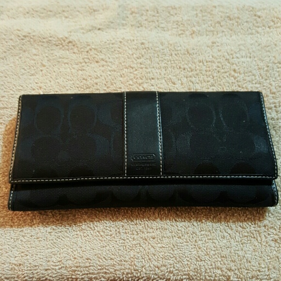 Coach Signature "C" envelope wallet