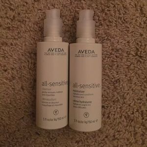 Aveda all sensitive moisturizer & cleanser