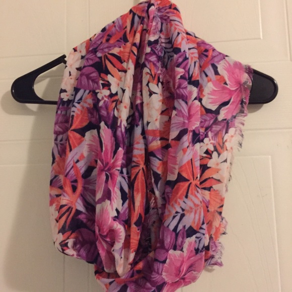Floral Infinity Scarf