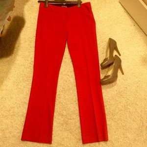Red Work Pants
