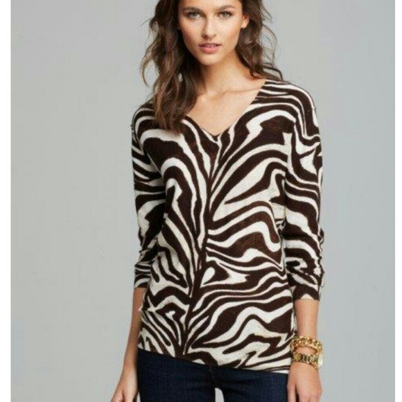Michael Kors Zebra print sweater