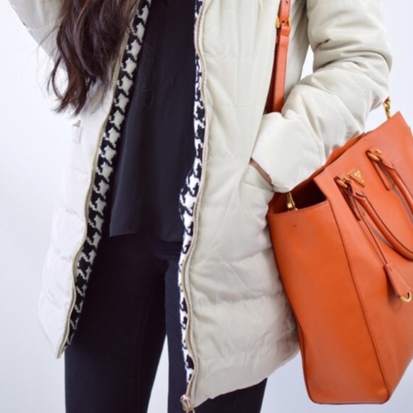 Jackets & Blazers - Off white warm slim down jacket