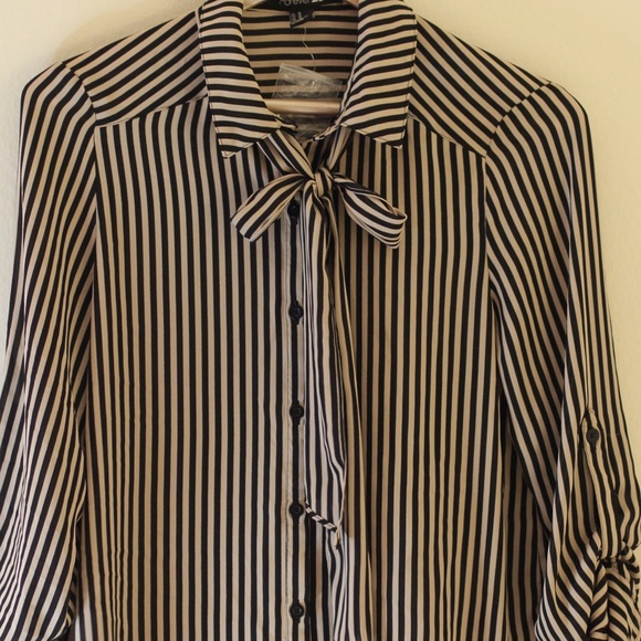 Striped Button Up