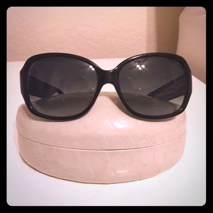 Coach sunglasses with case