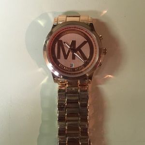 Mk rose gold watche