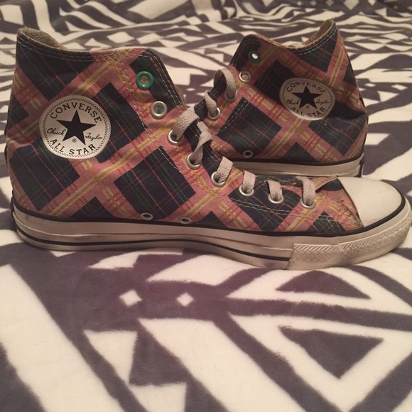 Plaid Converse Chuck Taylor's