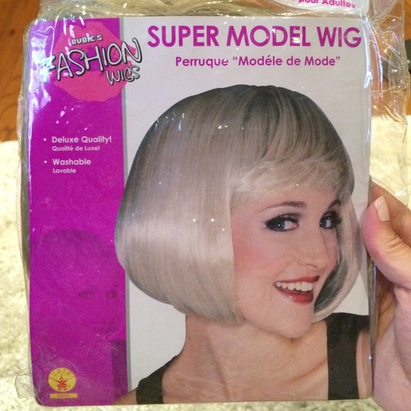 Blonde costume wig