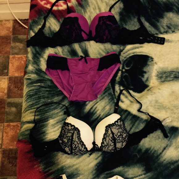 2 Victoria's Secret bra's and panties sets