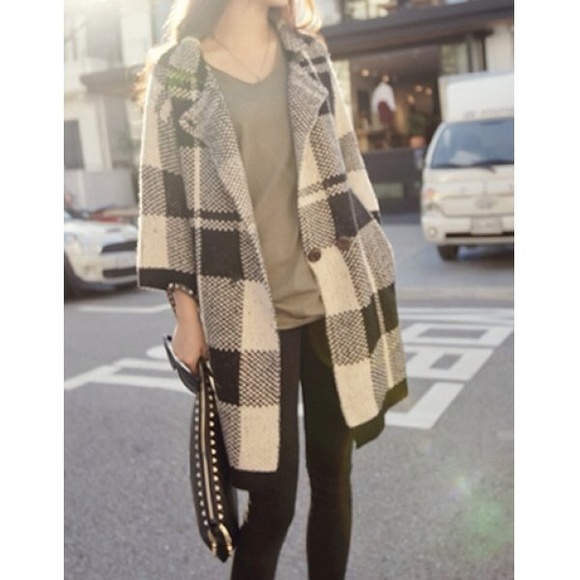 Tops - NEW Vintage Style Plaid Cardigan