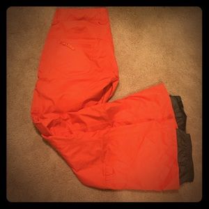 Orange Burton Snow Ski Snowboard Pants-Never Worn