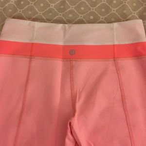 Pink lulu lemon yoga pants. Worn once!