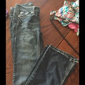 Size 1 LONG jeans boot cut