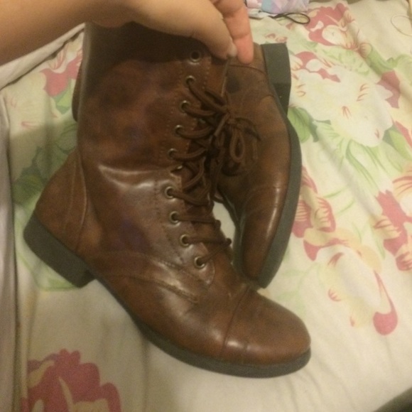 Brown boots