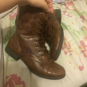 Brown boots
