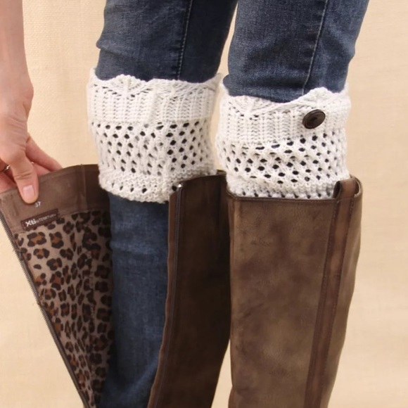 Stylish khaki  Boot cuffs
