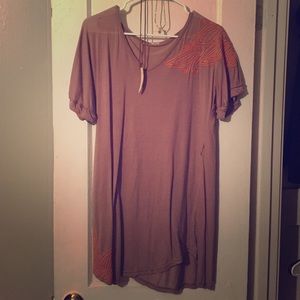Aztec tan shirt
