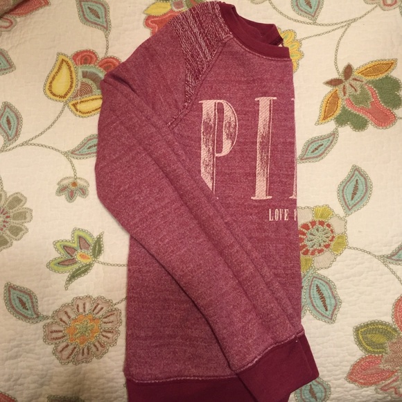PINK pull over sweater