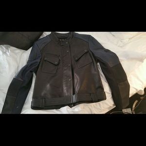 Barbour leather jacket