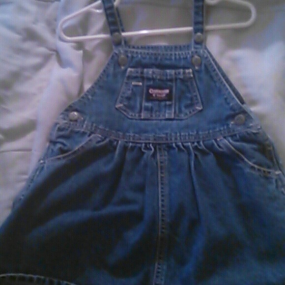 Toddler Girls Blue Jean Dress by OshKosh