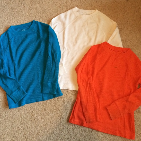 Boys Thermal Shirts, Size 7/8