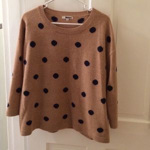 Madewell Polka Dot Sweater. NWOT.