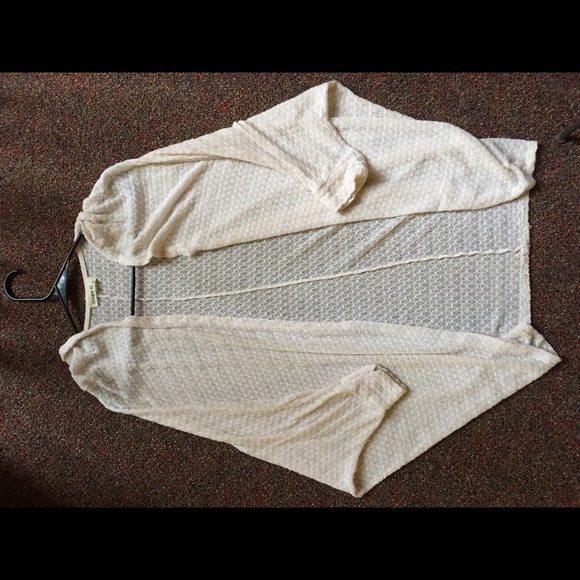 Light cardigan, size small.