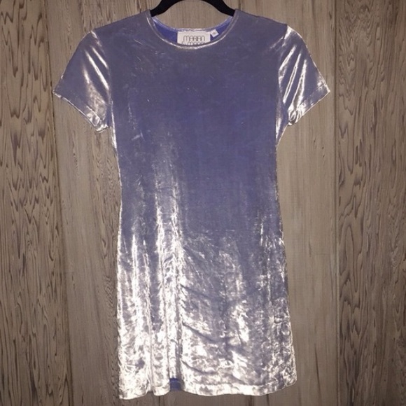 American Apparel Dresses & Skirts - CRUSHED VELVET DRESS