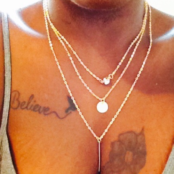 3 layer gold chain