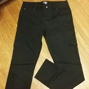 J.JILL CARGO JEANS 10 TALL