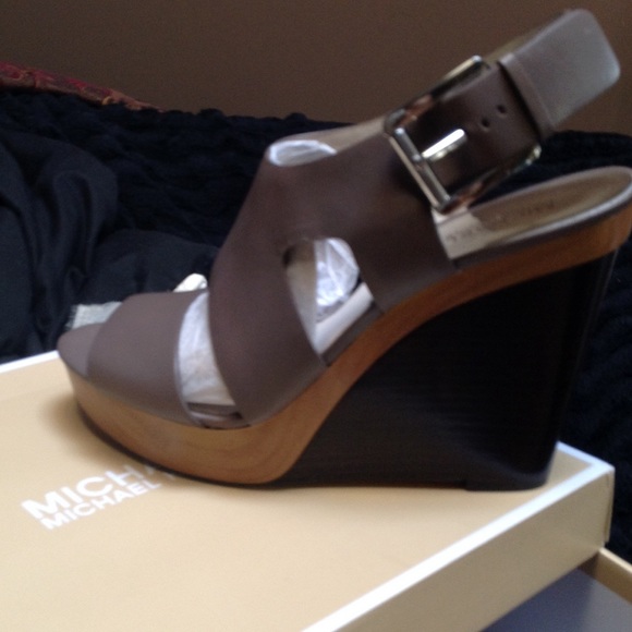 Michael Kors Shoes - Michael Kors Carla platform wedge