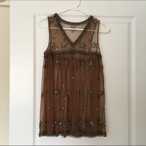 Beaded top.  Tracy Reese.