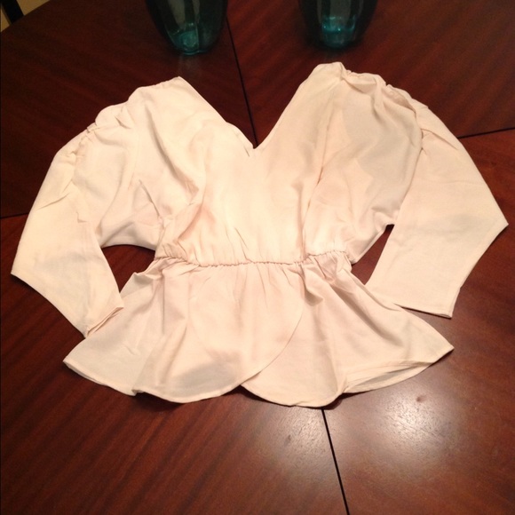 Ivory dolman blouse - Picture 4 of 4