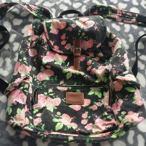 Victoria's Secret Pink Canvas Backpack