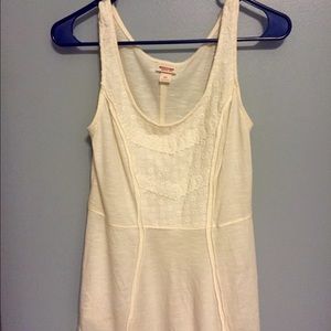Cream tank top