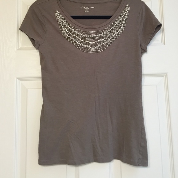 Ann Taylor Embellished tee