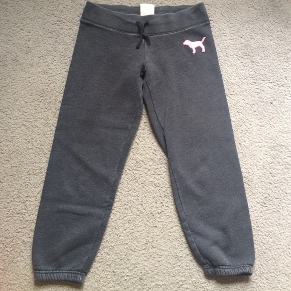 VS PINK CAPRI SWEATPANTS