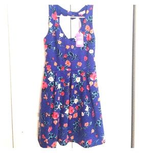 Blue Floral Dress