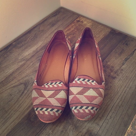 Maison Scotch Navajo PrintSmoking Slippers