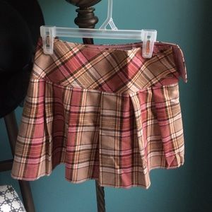 New plaid skirt! I never got to wear