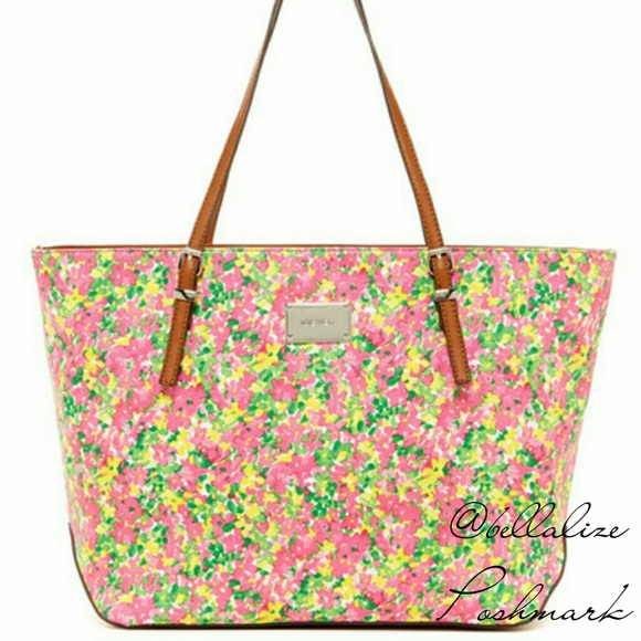 [ BOGO 50% ] Nine West It Girl Floral Tote