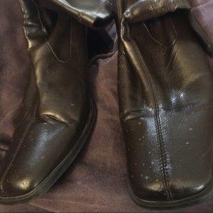 Aerosoles mid calf brown boots size 10.