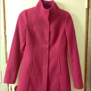 Tinley Road magenta pea coat