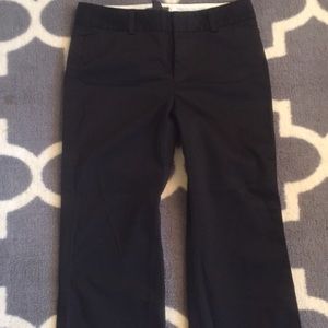 Banana Republic black stretch crops