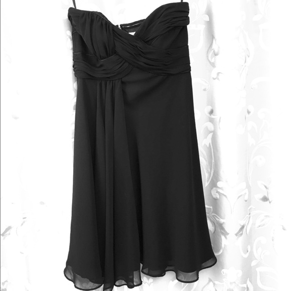 WHBM formal strapless dress