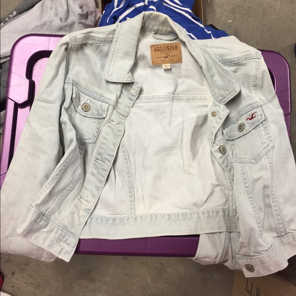 Acid wash jacket