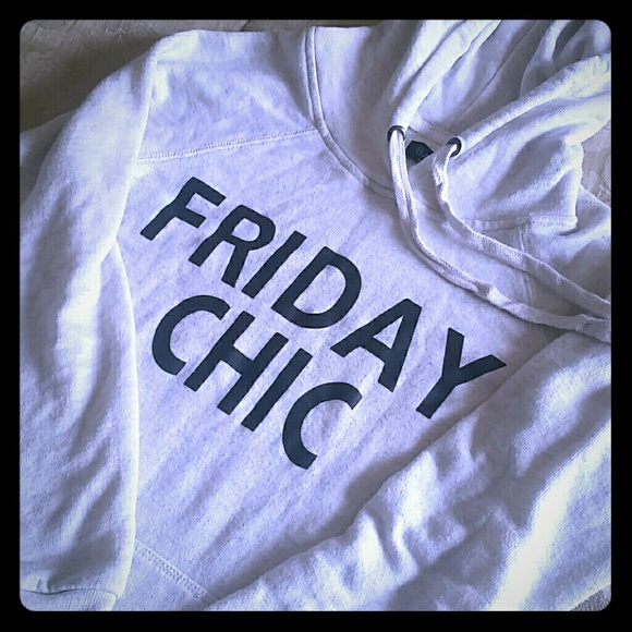 "Friday Chic" hoodie sweater