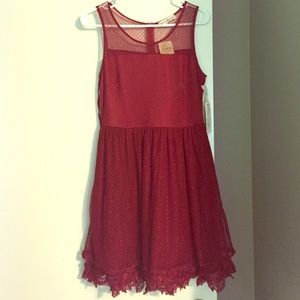 Brand new Altard state deep red dress